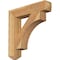 Ekena Millwork Westlake Craftsman Rough Sawn Bracket, Western Red Cedar, 4"W x 22"D x 22"H BKT04X22X22WTL04RWR - alternate 1